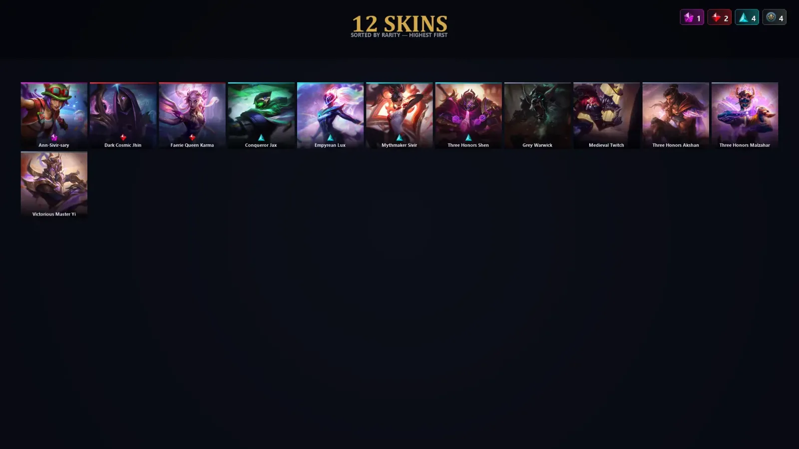 [LoL] | EUW | Level 30 | Master | 60 Champions | 12 Skins | 13,059 BE — LoL account