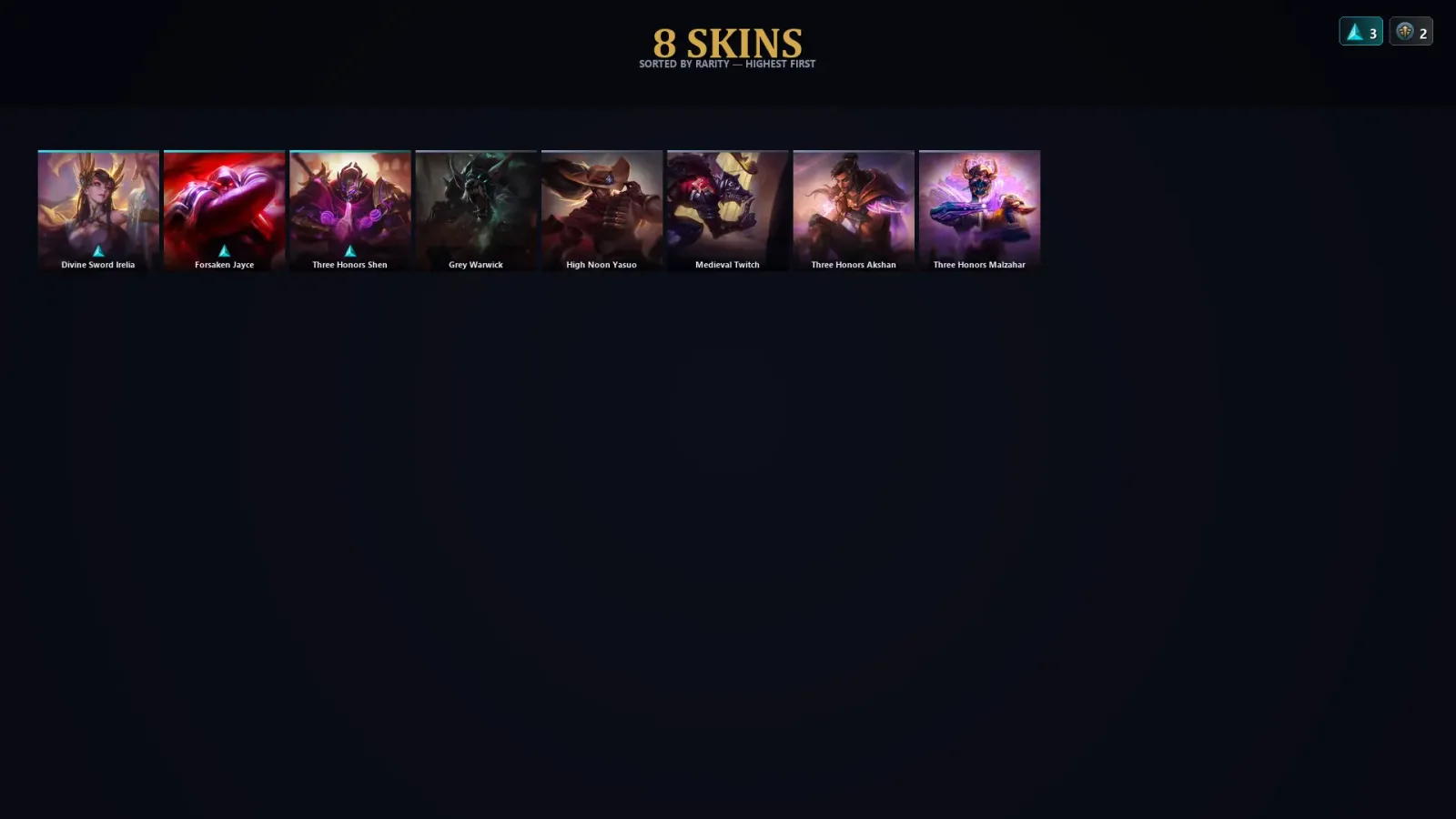 [LoL] | TR | Level 38 | Gold II | 48 Champions | 8 Skins | 30,186 BE