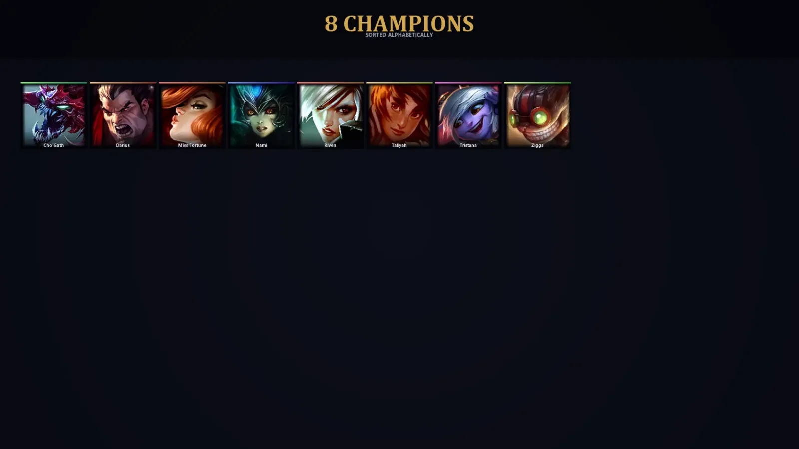 [LoL] | TR | Level 30 | 8 Champions | 43,890 BE — LoL account