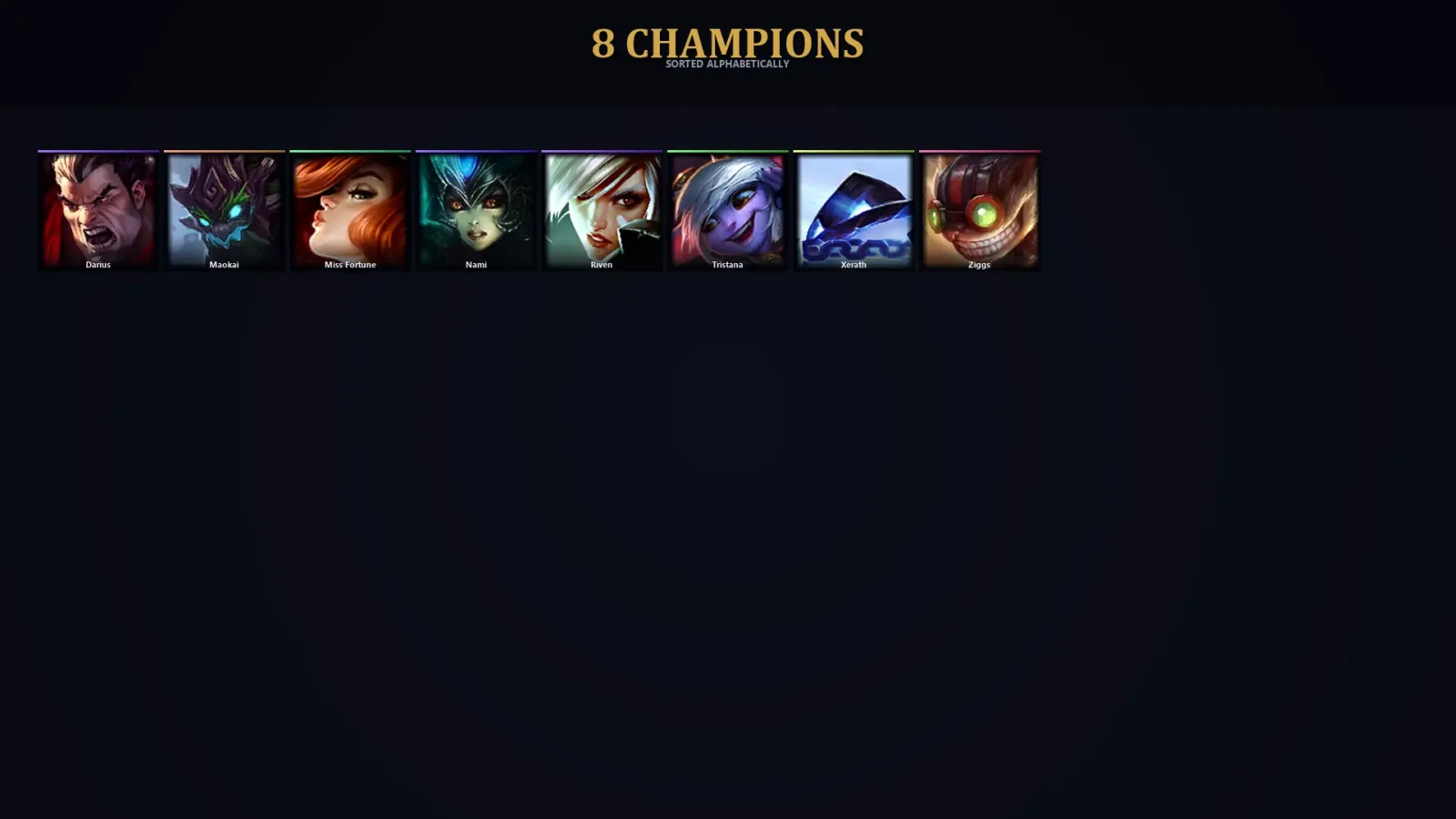 [LoL] | TR | Level 30 | 8 Champions | 36,740 BE — LoL account