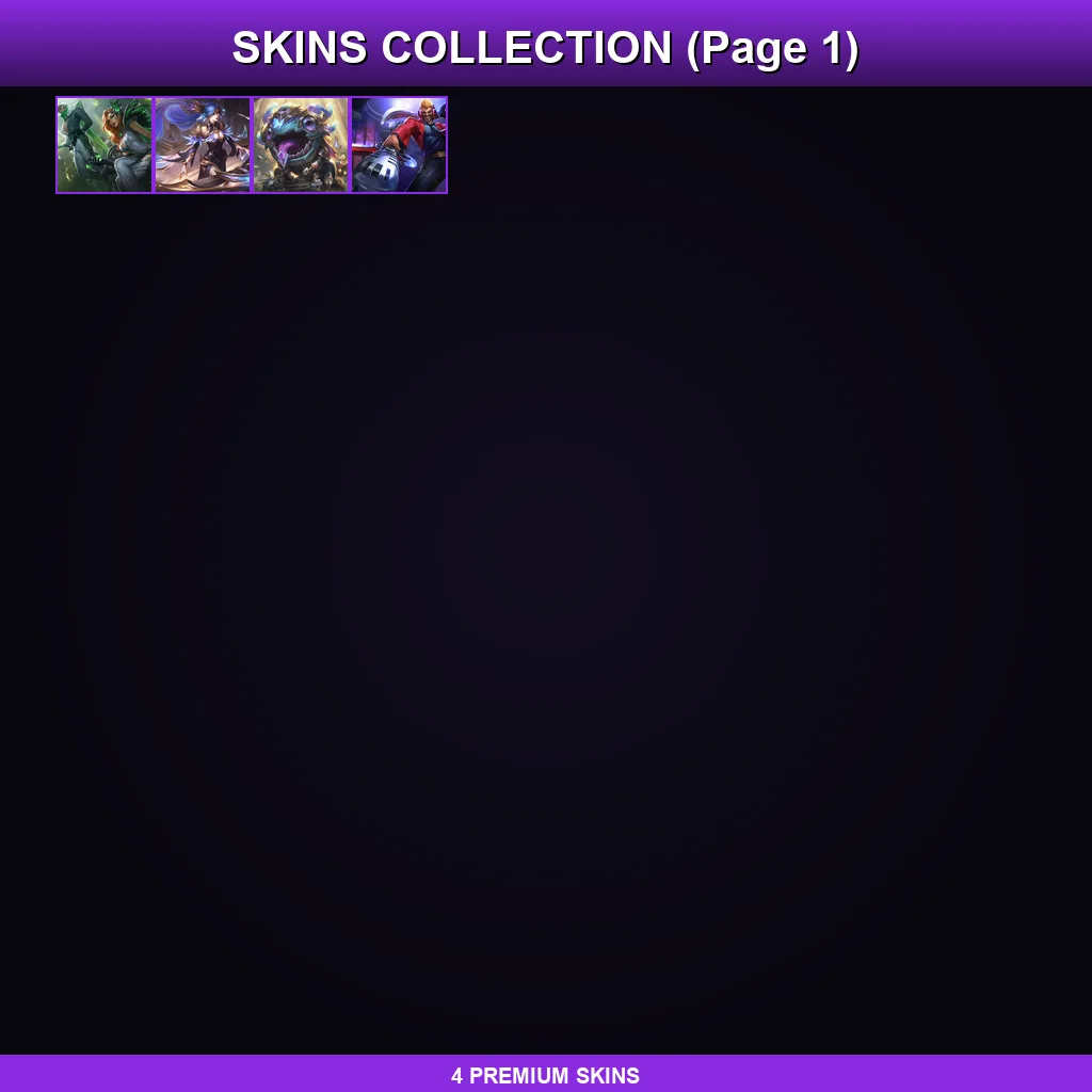 LAS | Lv39 | Unranked | 4 Skin | 31 Champ