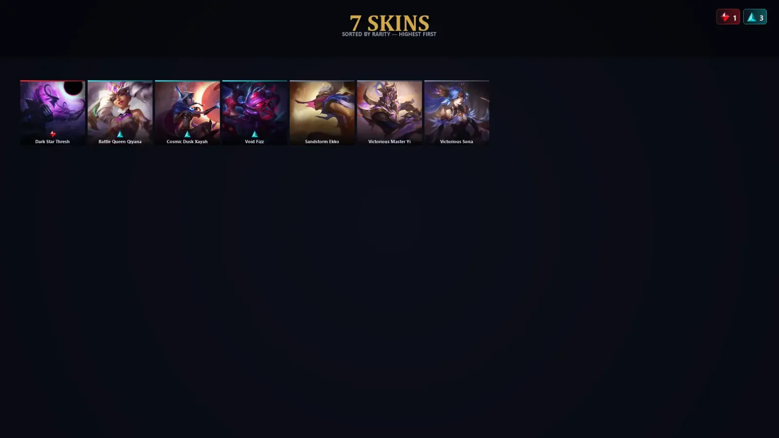 [LoL] | TR | Level 42 | Diamond IV | 56 Champions | 7 Skins — Victorious Master Yi