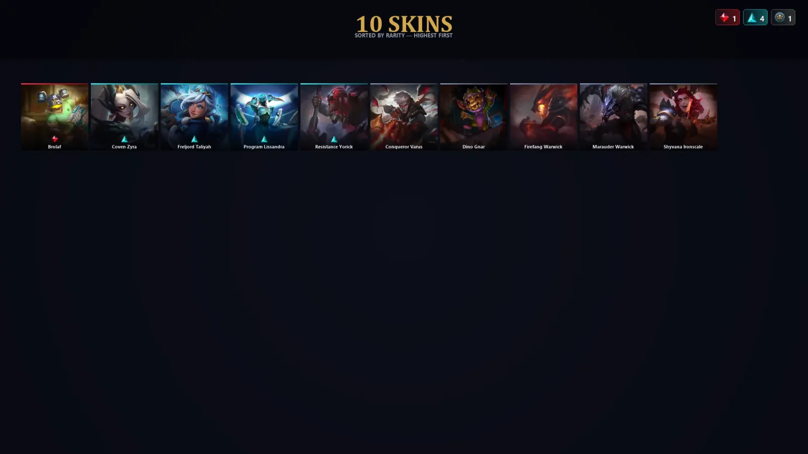 [LoL] | EUW | Level 57 | Diamond II | 62 Champions | 10 Skins | 12,096 BE