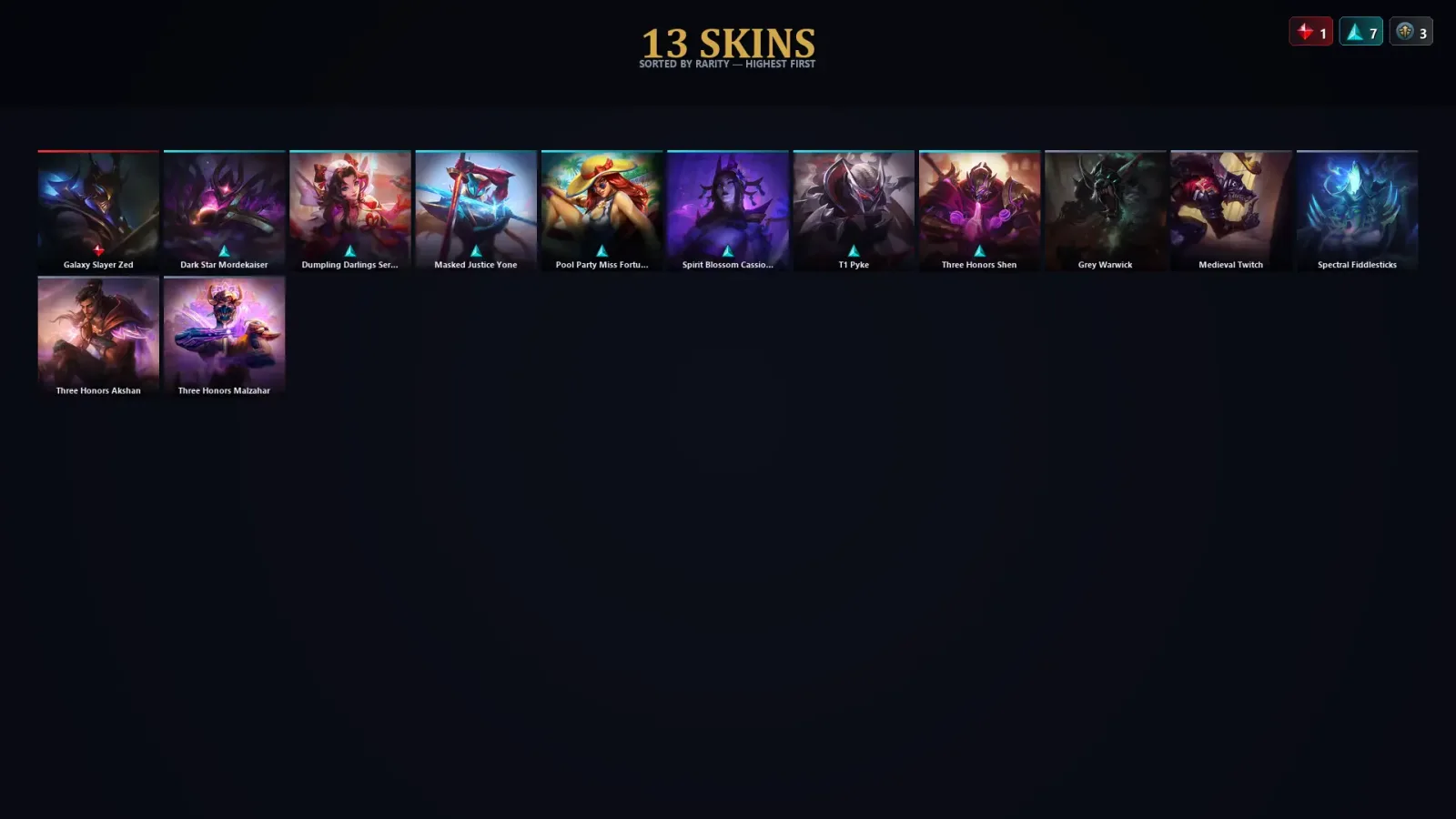 [LoL] | TR | Level 46 | Emerald IV | 37 Champions | 13 Skins