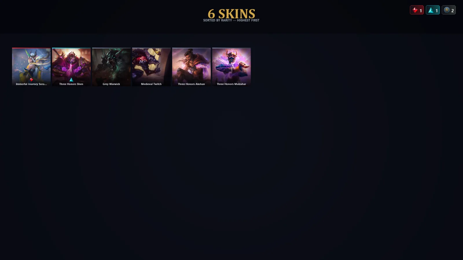 [LoL] | EUW | Level 36 | Platinum IV | 59 Champions | 6 Skins | 10,700 BE