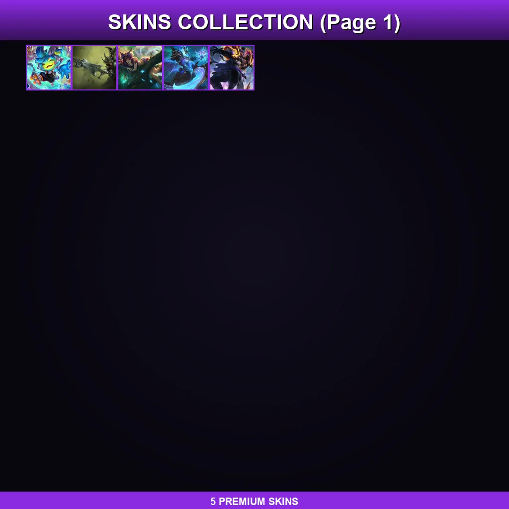 LAN | Lv36 | Bronze IV | 5 Skin | 51 Champ