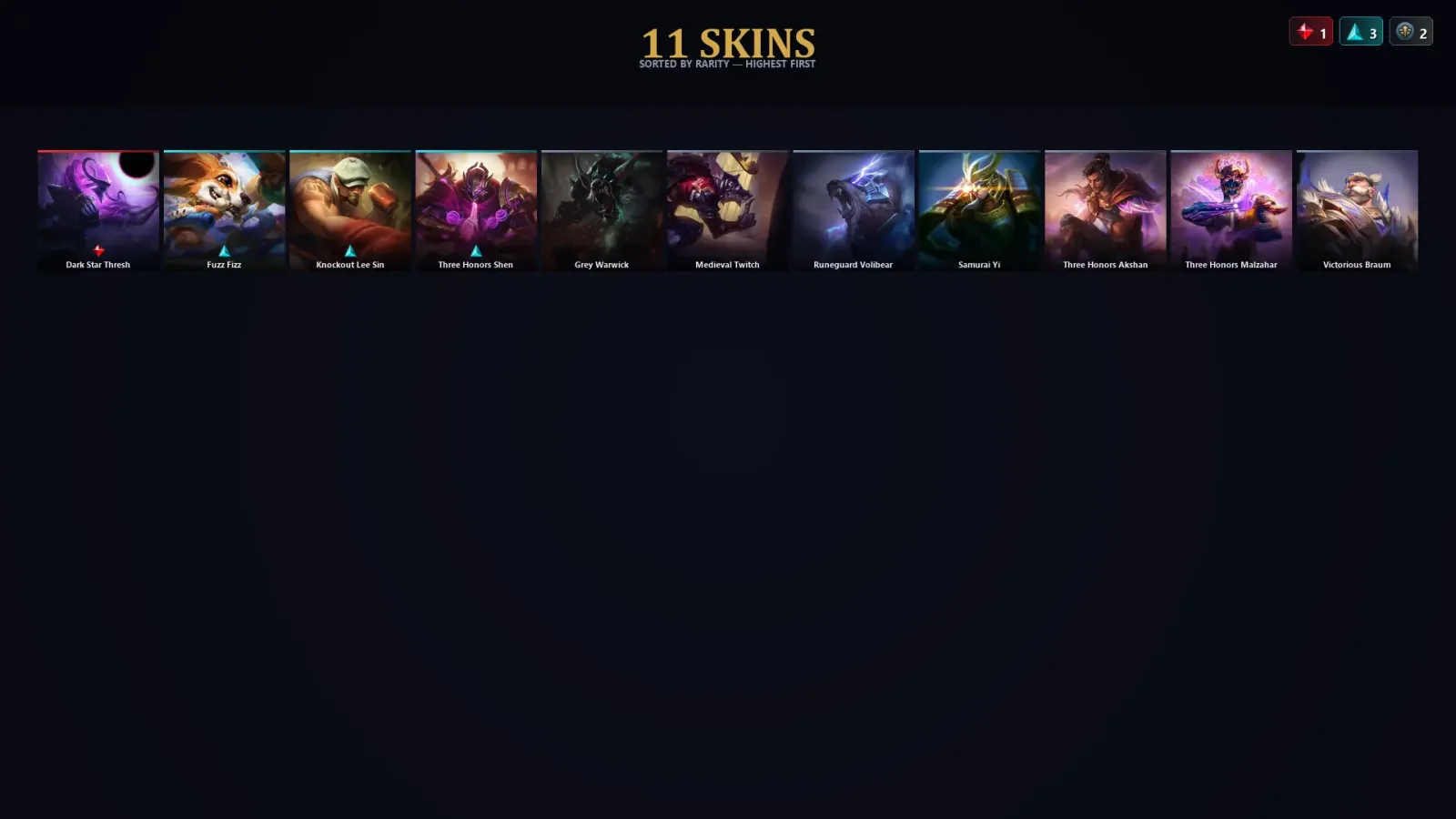 [LoL] | TR | Level 63 | Emerald I | 72 Champions | 11 Skins | 11,482 BE
