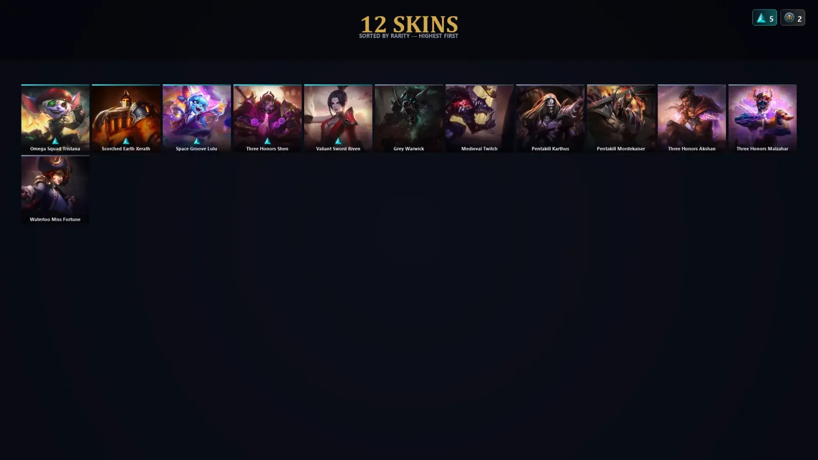 [LoL] | EUW | Level 30 | Master | 62 Champions | 12 Skins | 20,706 BE