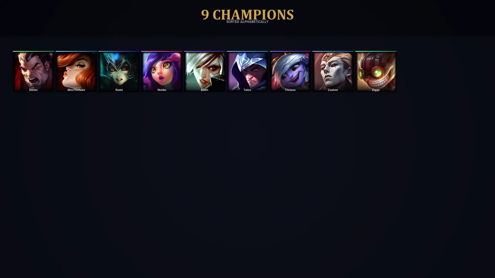 [LoL] | TR | Level 30 | 9 Champions | 47,460 BE — LoL account