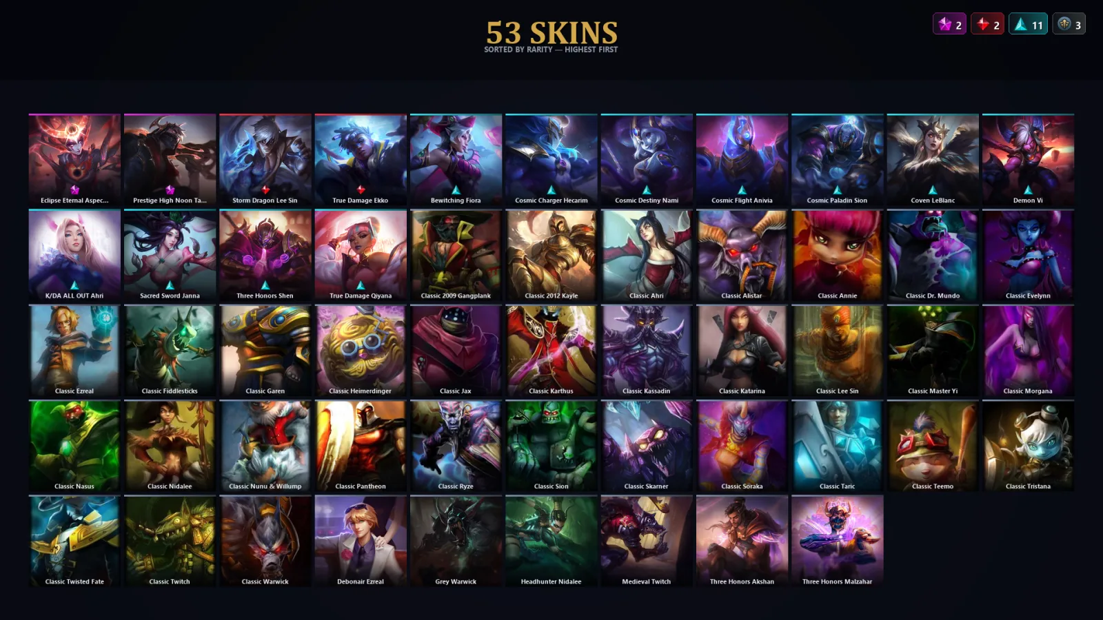 [LoL] | EUW | Level 49 | Emerald II | 79 Champions | 21 Skins