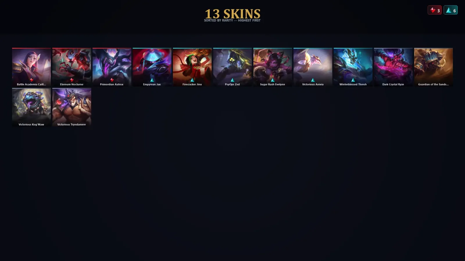[LoL] | TR | Level 48 | Platinum II | 57 Champions | 13 Skins