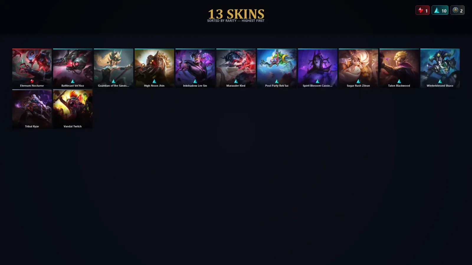 [LoL] | TR | Level 57 | Emerald IV | 79 Champions | 13 Skins — LoL account