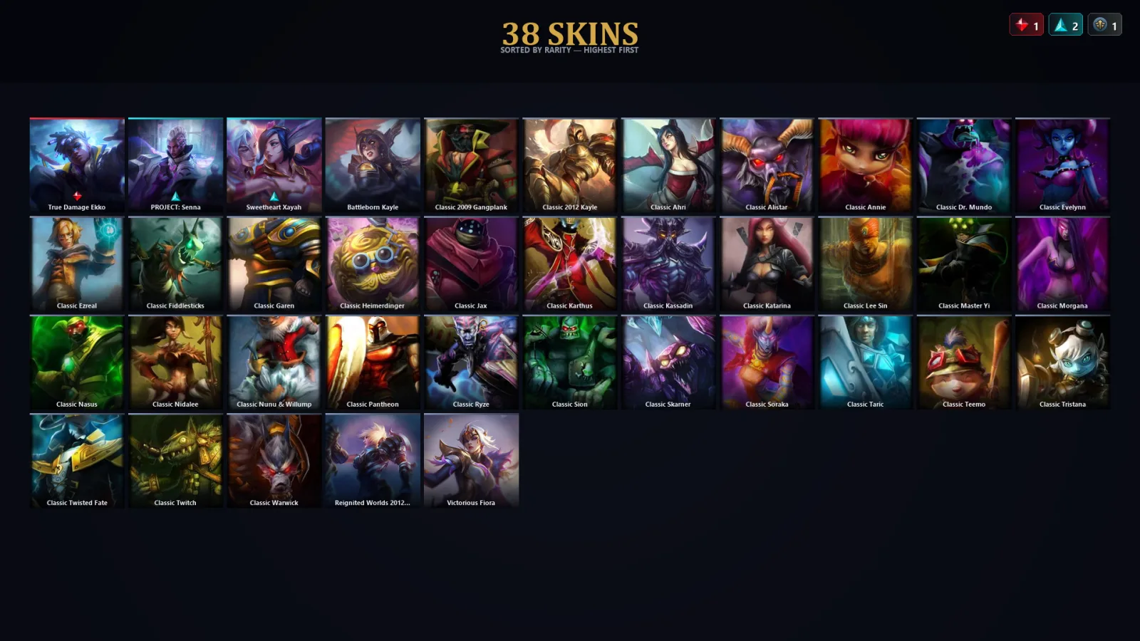 [LoL] | EUW | Level 39 | Bronze I | 78 Champions | 6 Skins