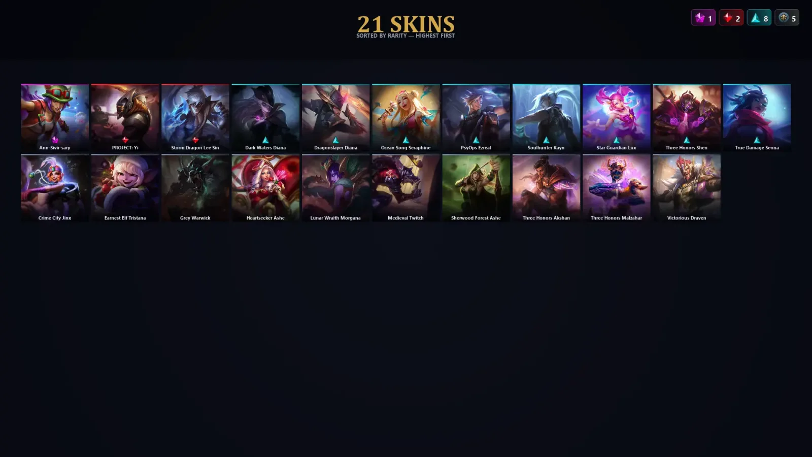 [LoL] | EUW | Level 30 | Master | 123 Champions | 21 Skins | 34,857 BE — LoL account