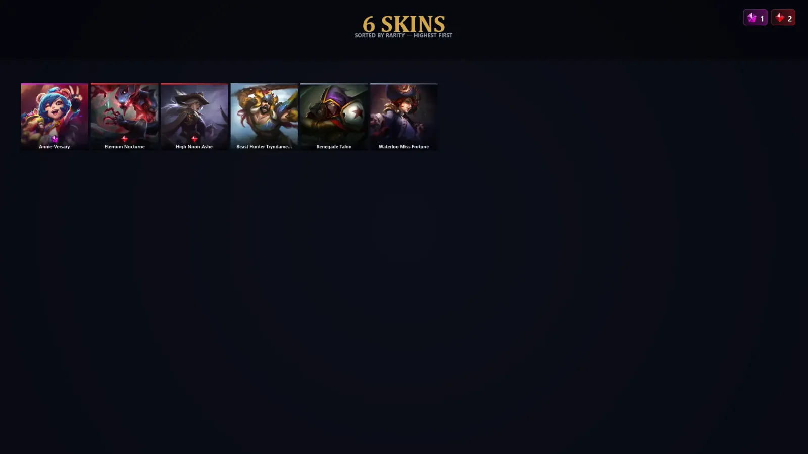 [LoL] | TR | Level 33 | 26 Champions | 6 Skins
