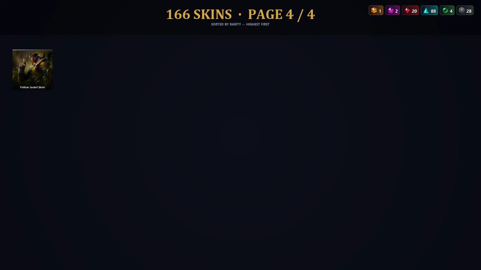 [LoL] | TR | Level 427 | Silver I | 173 Champions | 166 Skins | 33,096 BE — Silver League of Legends
