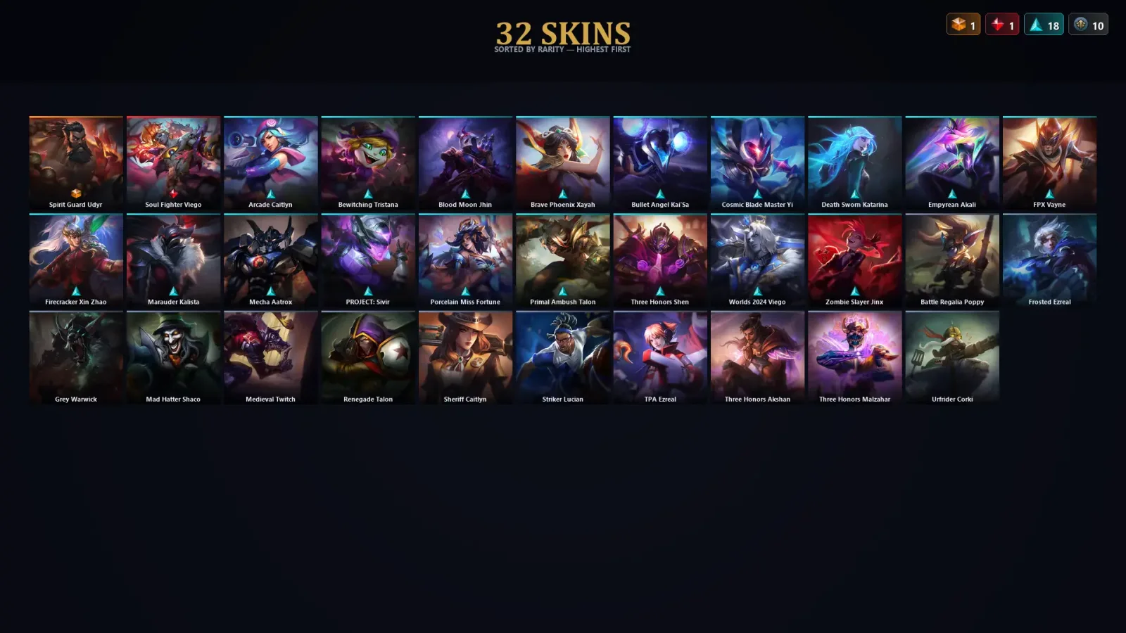 [LoL] | EUW | Level 30 | Master | 99 Champions | 32 Skins | 13,557 BE — LoL account