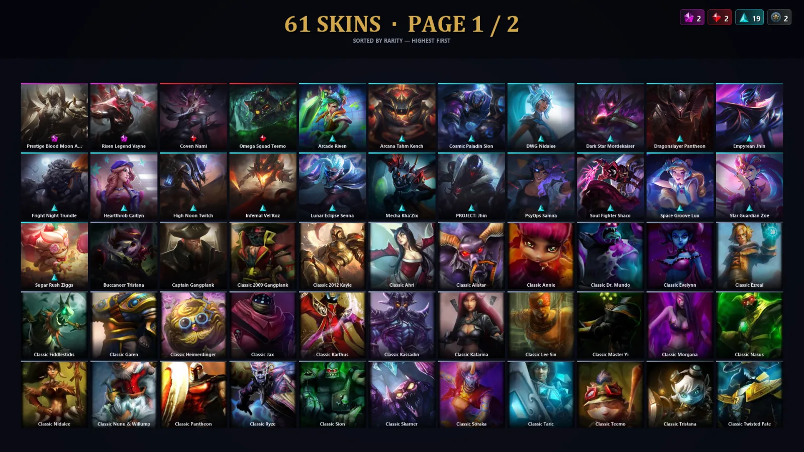[LoL] | TR | Level 112 | 140 Champions | 29 Skins
