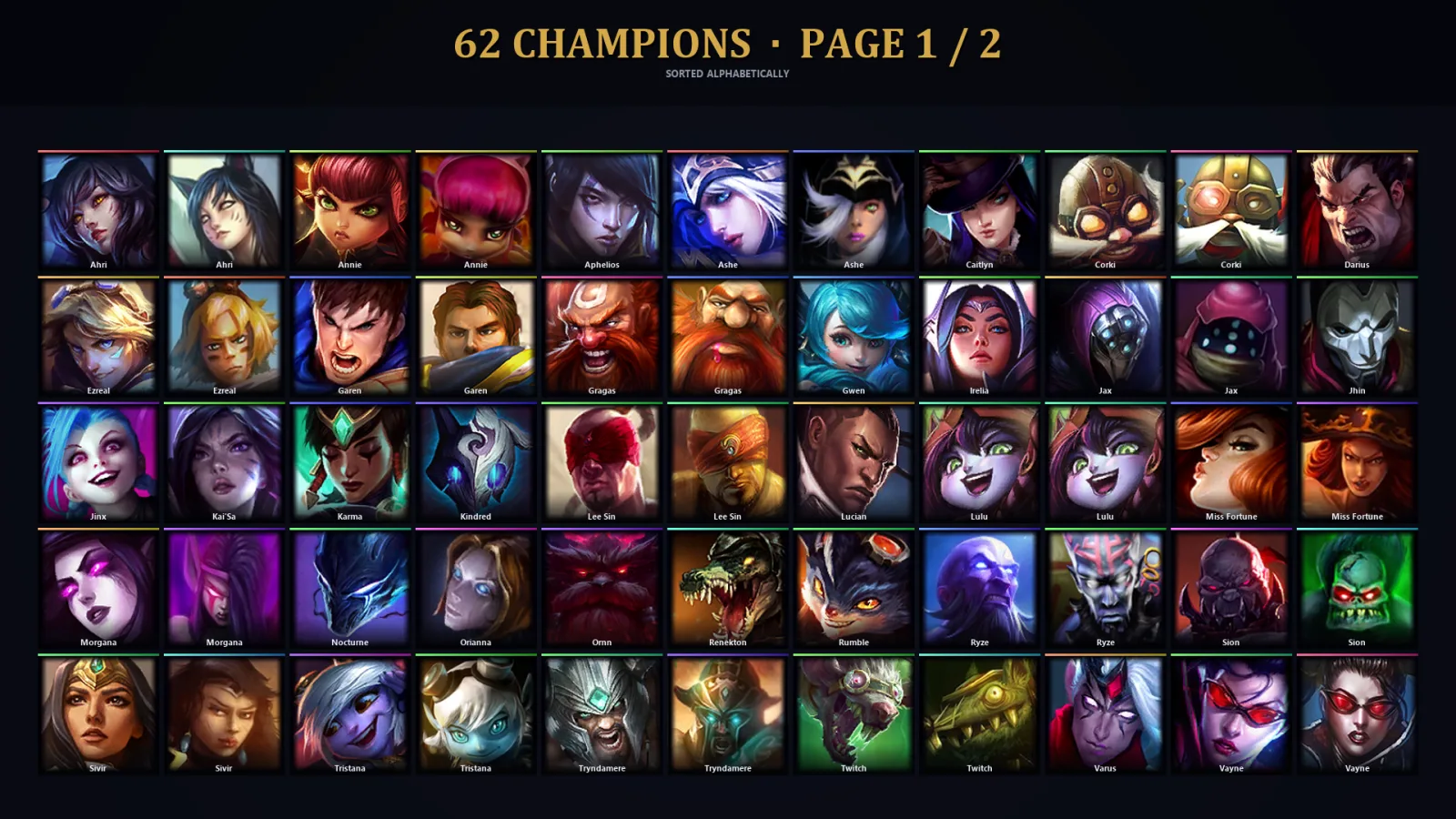 [LoL] | EUW | Level 33 | 42 Champions | 10,651 BE