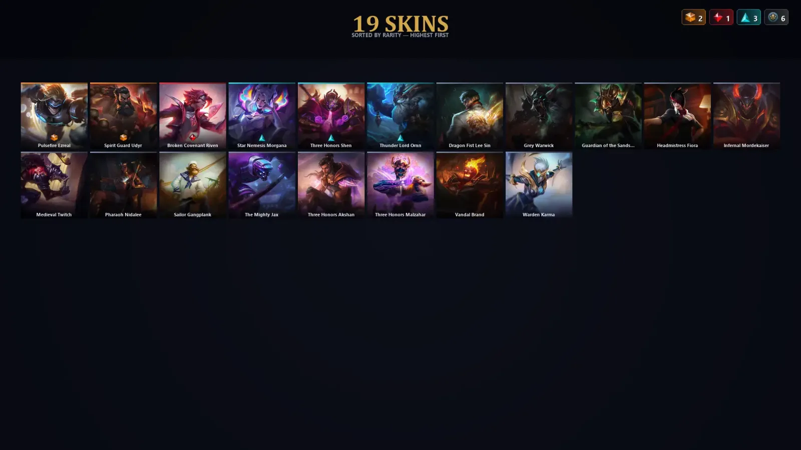 [LoL] | TR | Level 40 | Bronze I | 69 Champions | 19 Skins | 36,250 BE — LoL account