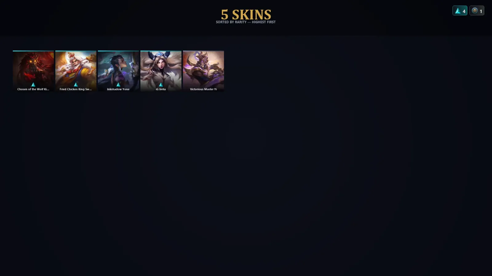 [LoL] | TR | Level 45 | Diamond I | 58 Champions | 5 Skins