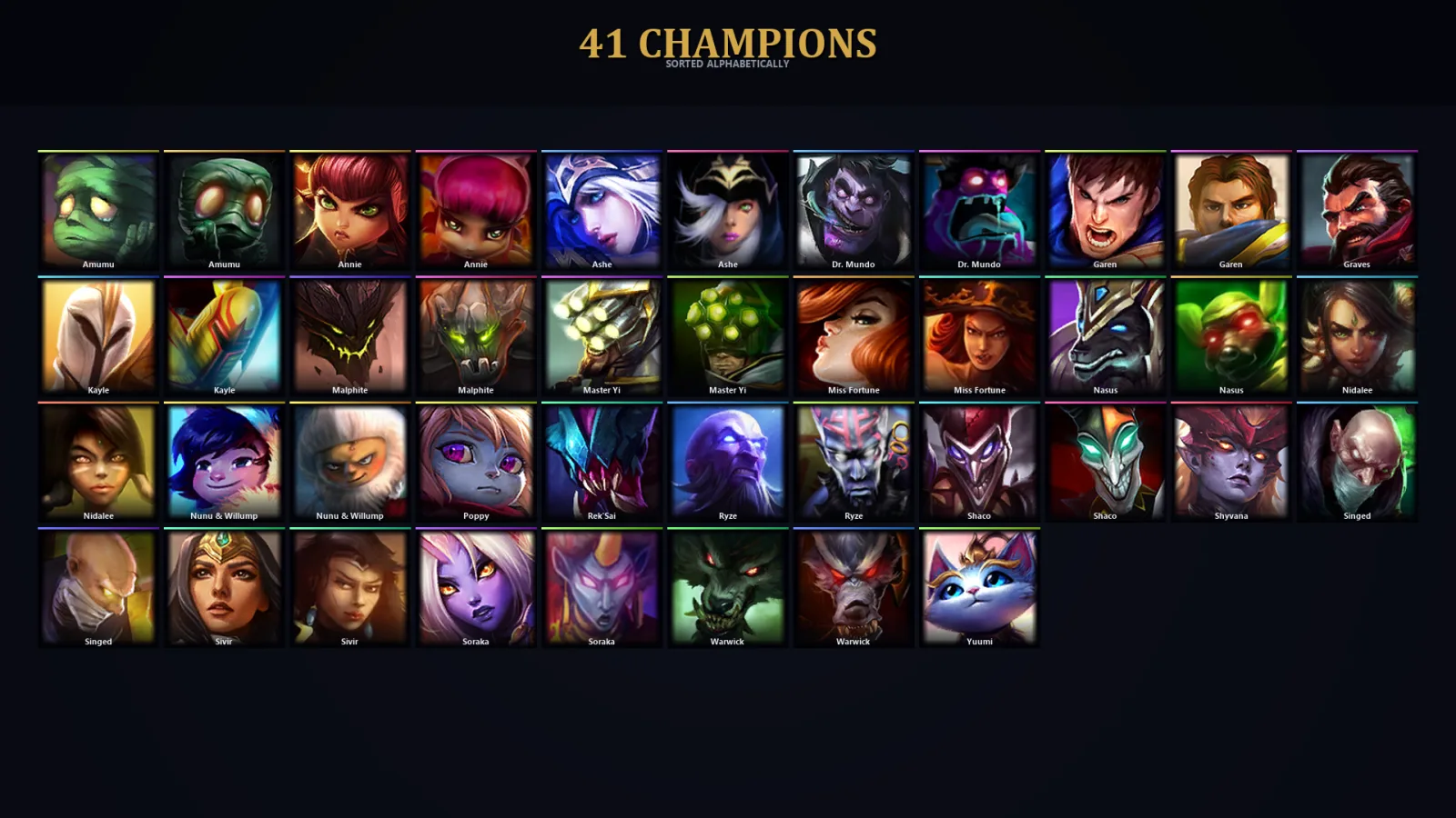[LoL] | EUW | Level 32 | 23 Champions | 10,190 BE