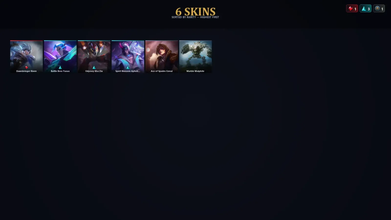 [LoL] | EUW | Level 54 | Diamond IV | 59 Champions | 6 Skins