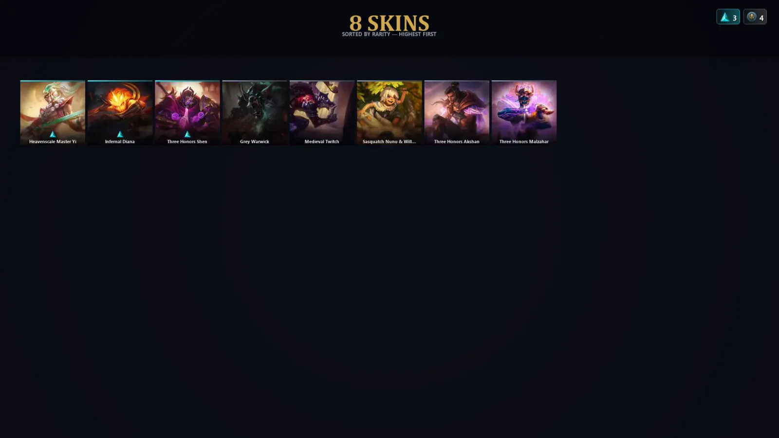 [LoL] | EUW | Level 42 | Diamond IV | 38 Champions | 8 Skins | 19,355 BE