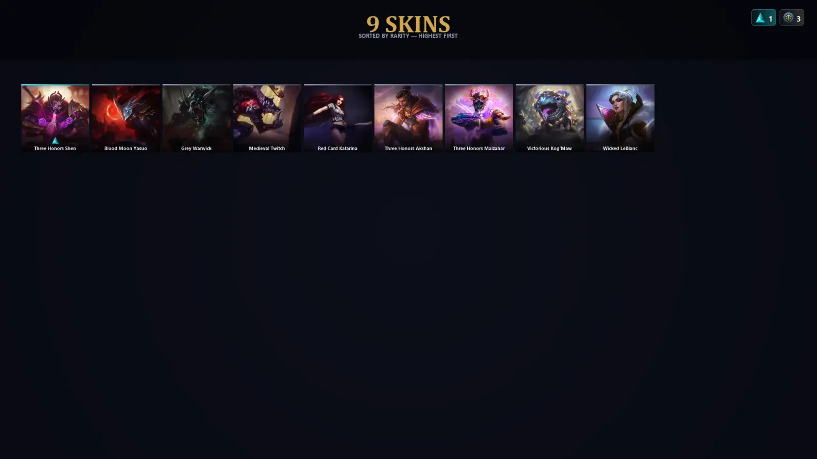 [LoL] | EUW | Level 43 | Diamond III | 40 Champions | 9 Skins