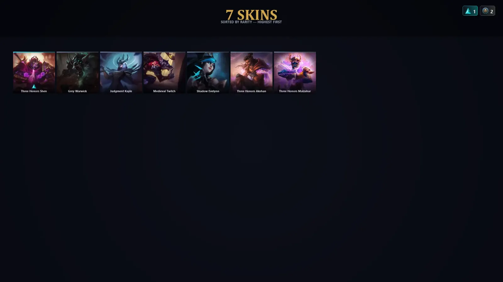 [LoL] | EUW | Level 39 | Emerald II | 50 Champions | 7 Skins