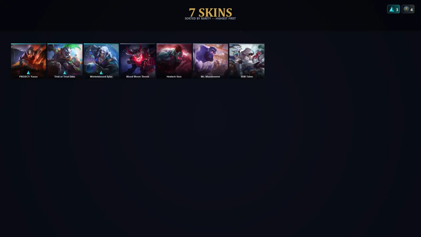 [LoL] | TR | Level 39 | Platinum II | 62 Champions | 7 Skins — LoL account