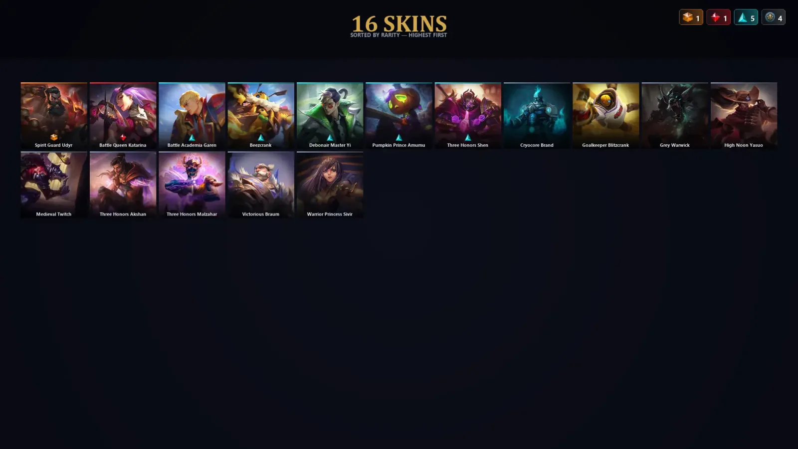 [LoL] | TR | Level 61 | Silver IV | 98 Champions | 16 Skins — LoL account