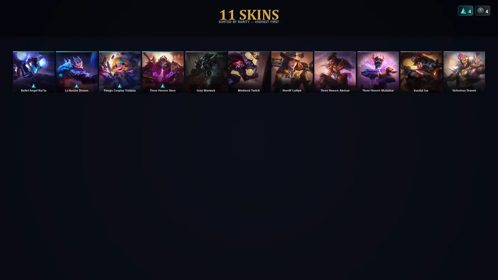 [LoL] | EUW | Level 47 | Emerald II | 70 Champions | 11 Skins