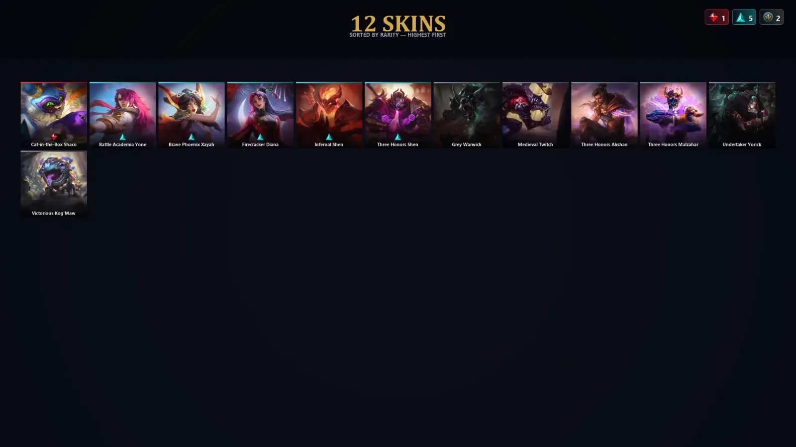 [LoL] | EUW | Level 40 | Emerald I | 54 Champions | 12 Skins