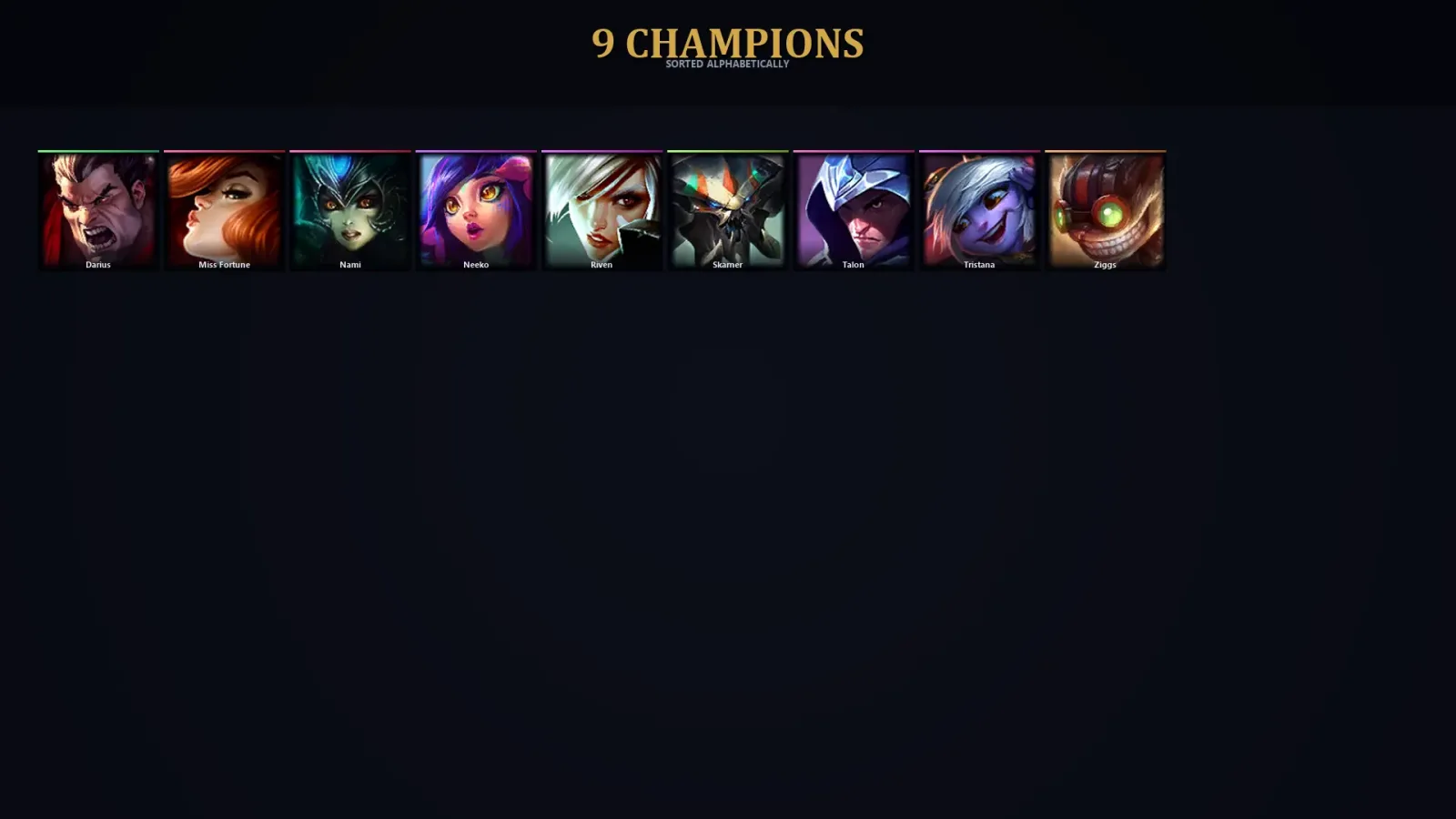 [LoL] | EUW | Level 30 | 9 Champions | 46,460 BE — LoL account