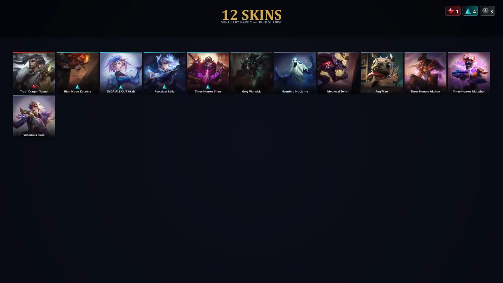 [LoL] | TR | Level 50 | Emerald III | 76 Champions | 12 Skins | 16,646 BE