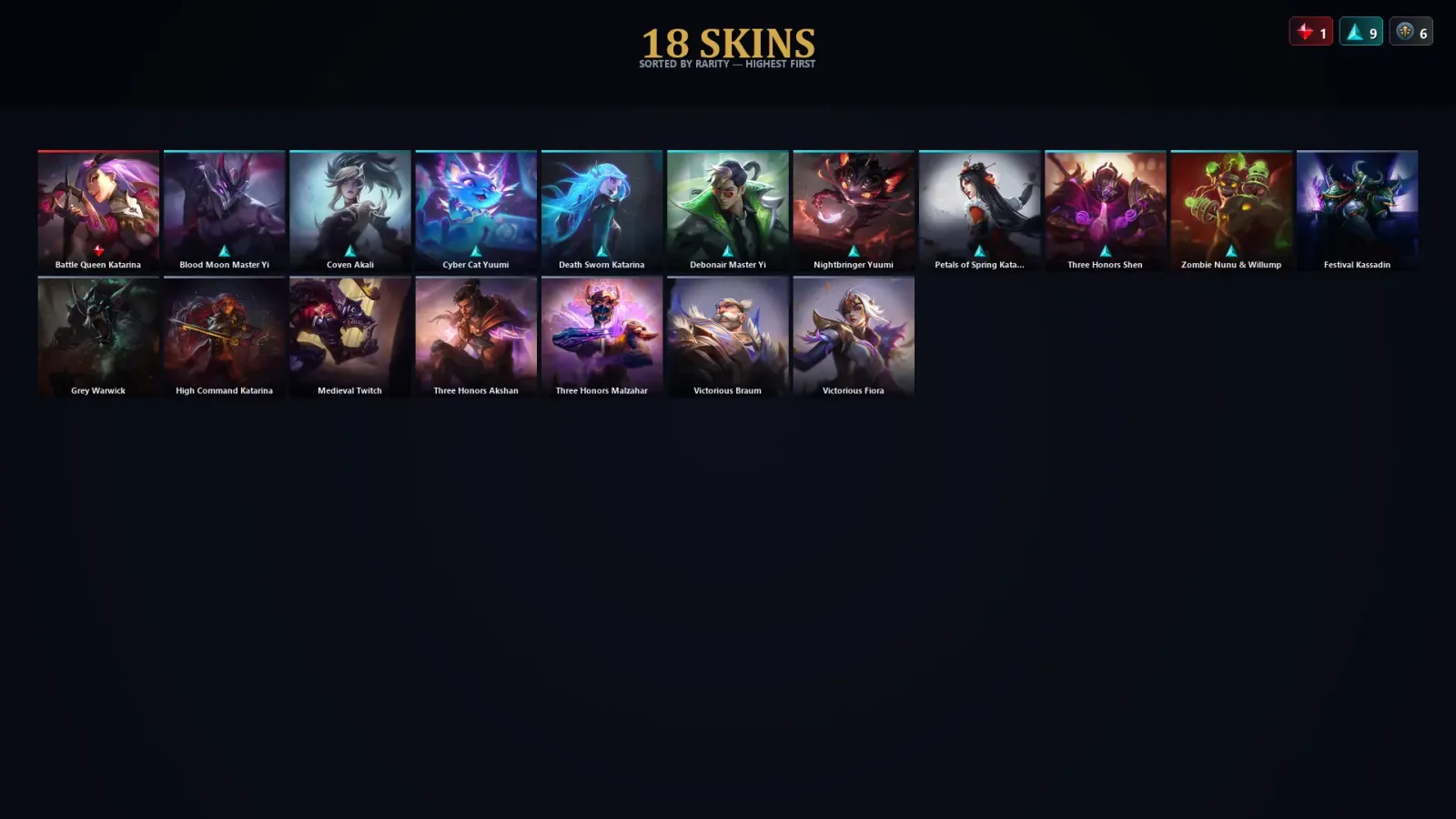 [LoL] | TR | Level 123 | Silver II | 89 Champions | 18 Skins | 74,782 BE — LoL account