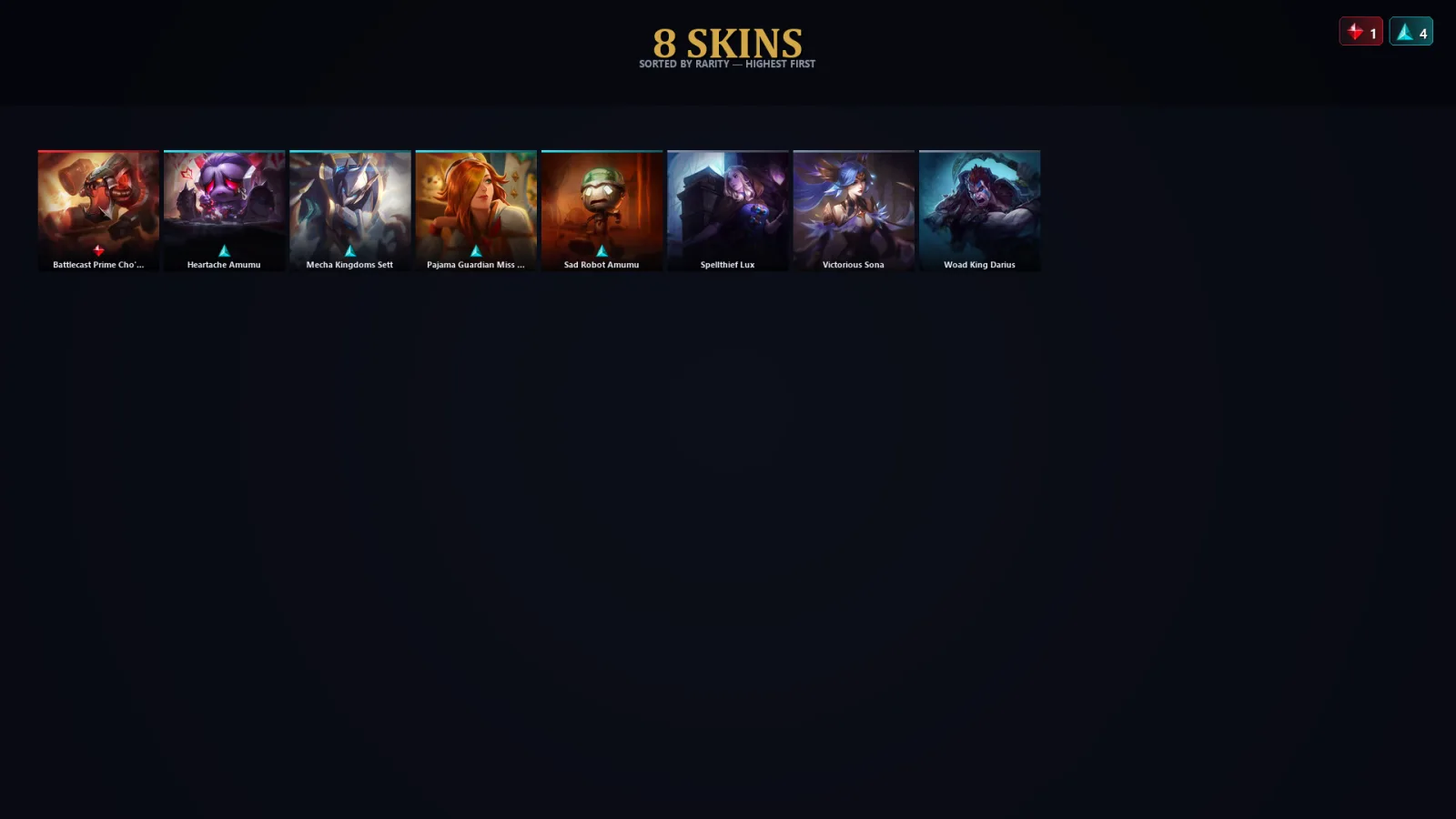 [LoL] | TR | Level 41 | 32 Champions | 8 Skins