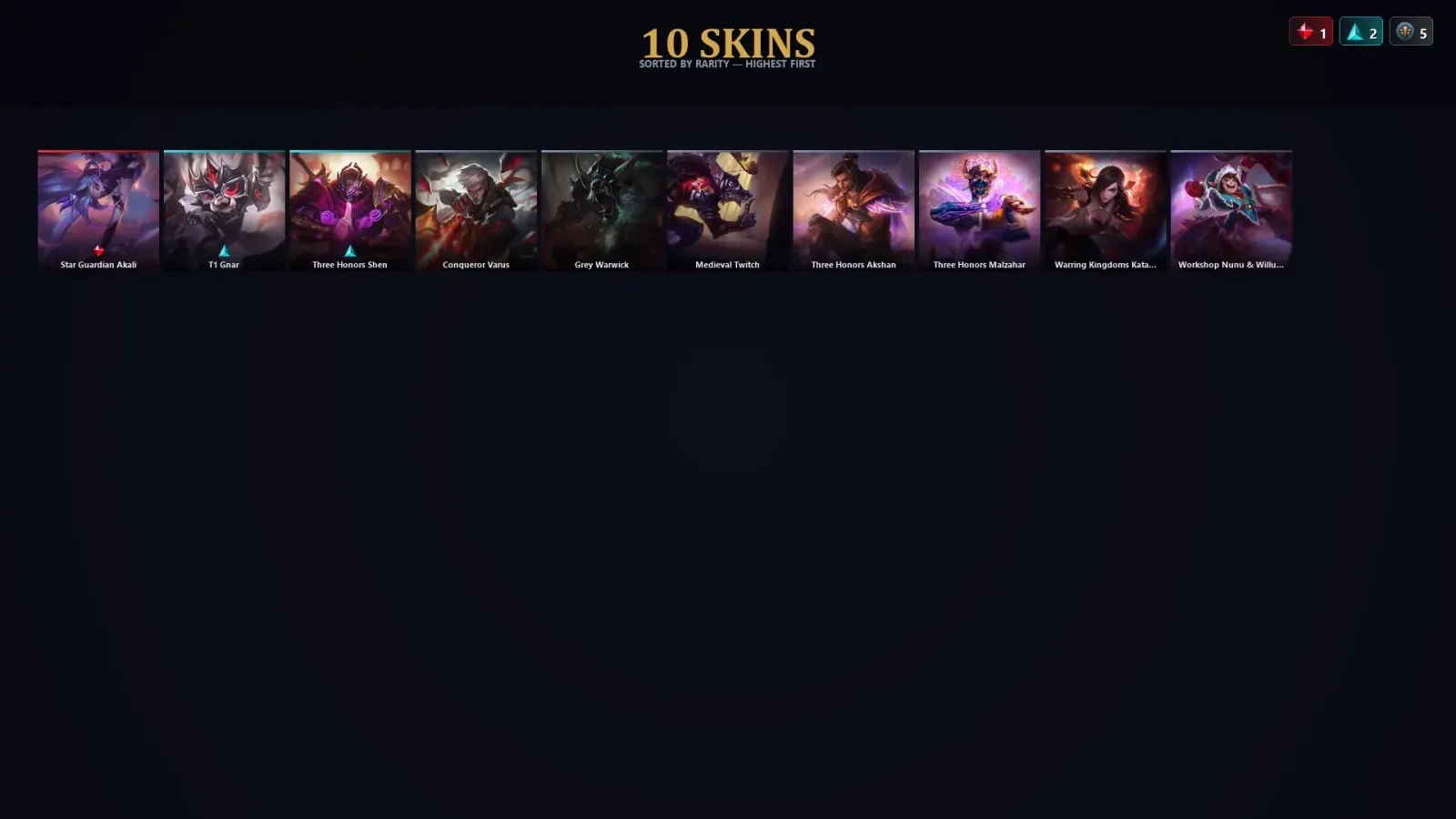 [LoL] | EUW | Level 57 | Emerald IV | 80 Champions | 10 Skins | 20,366 BE