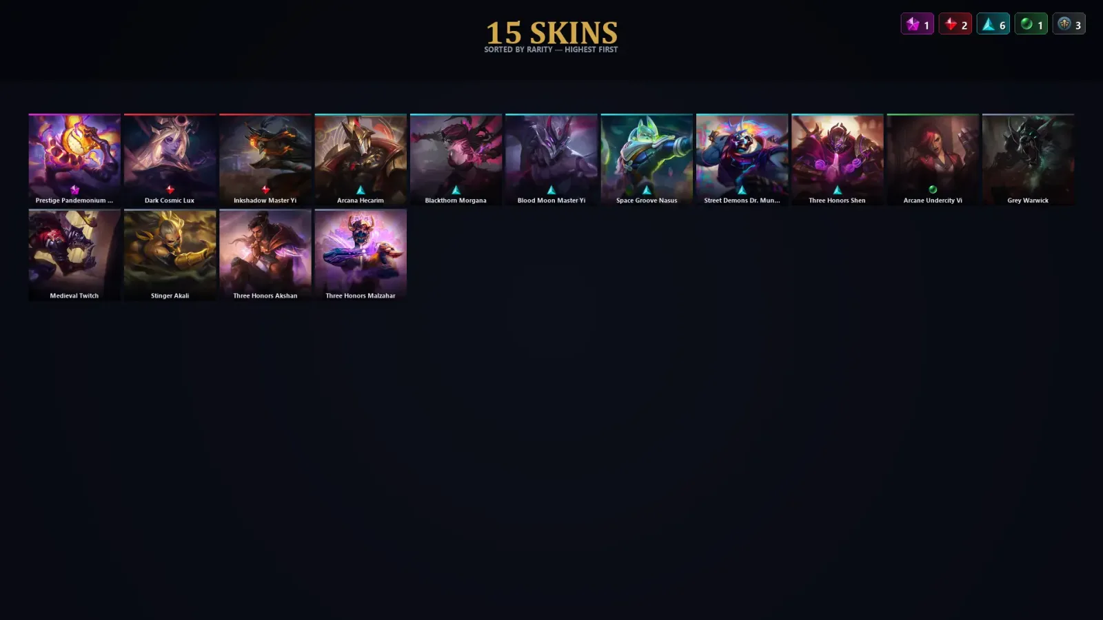 [LoL] | TR | Level 46 | Emerald III | 89 Champions | 15 Skins — LoL account