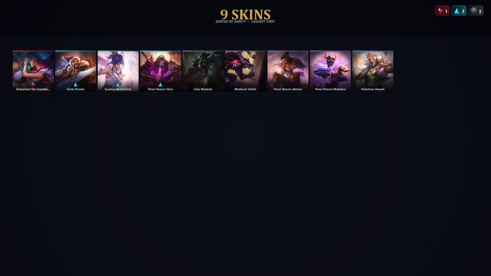 [LoL] | EUW | Level 30 | Master | 49 Champions | 9 Skins | 10,540 BE