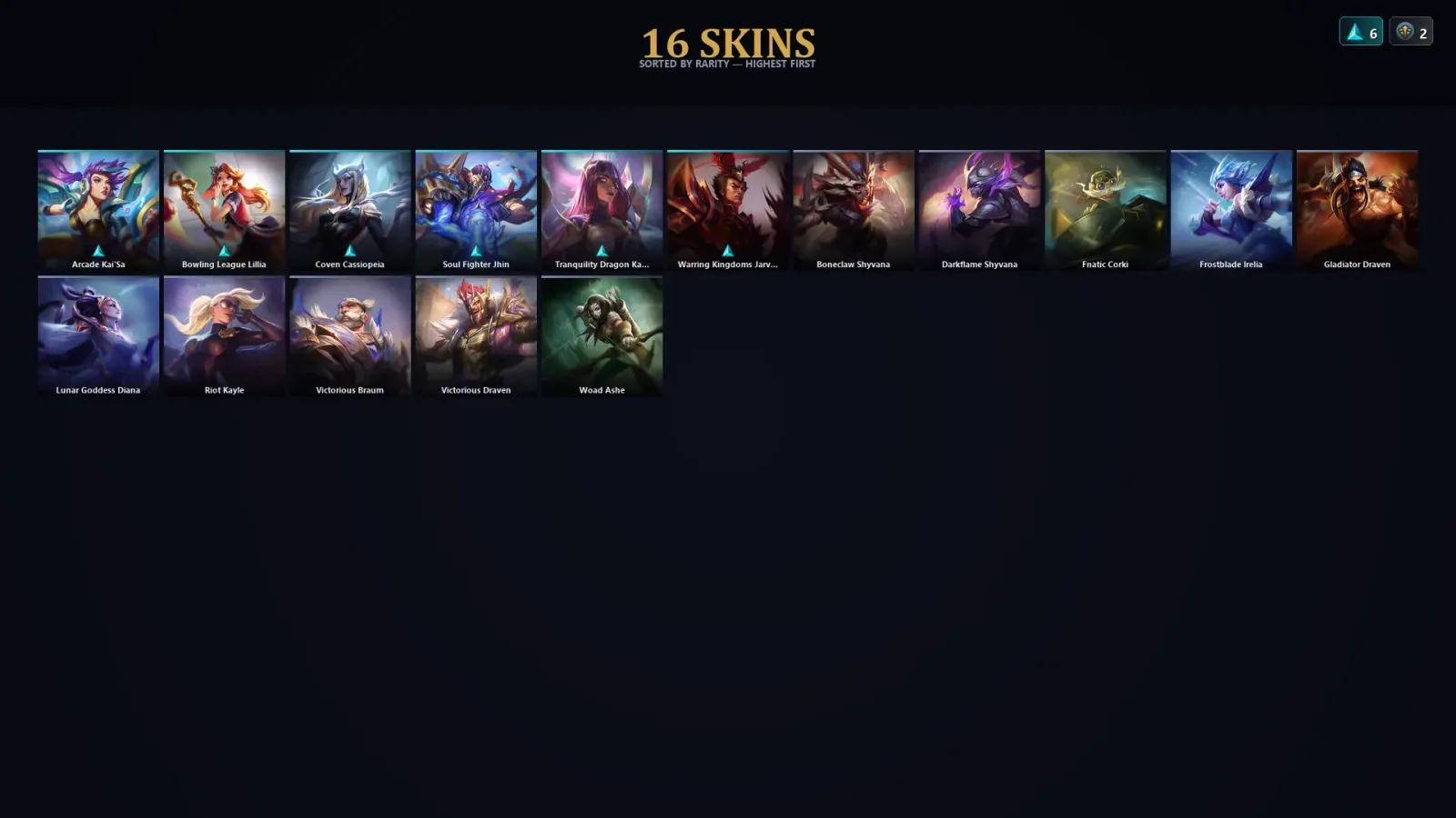 [LoL] | TR | Level 61 | Diamond IV | 79 Champions | 16 Skins | 37,514 BE