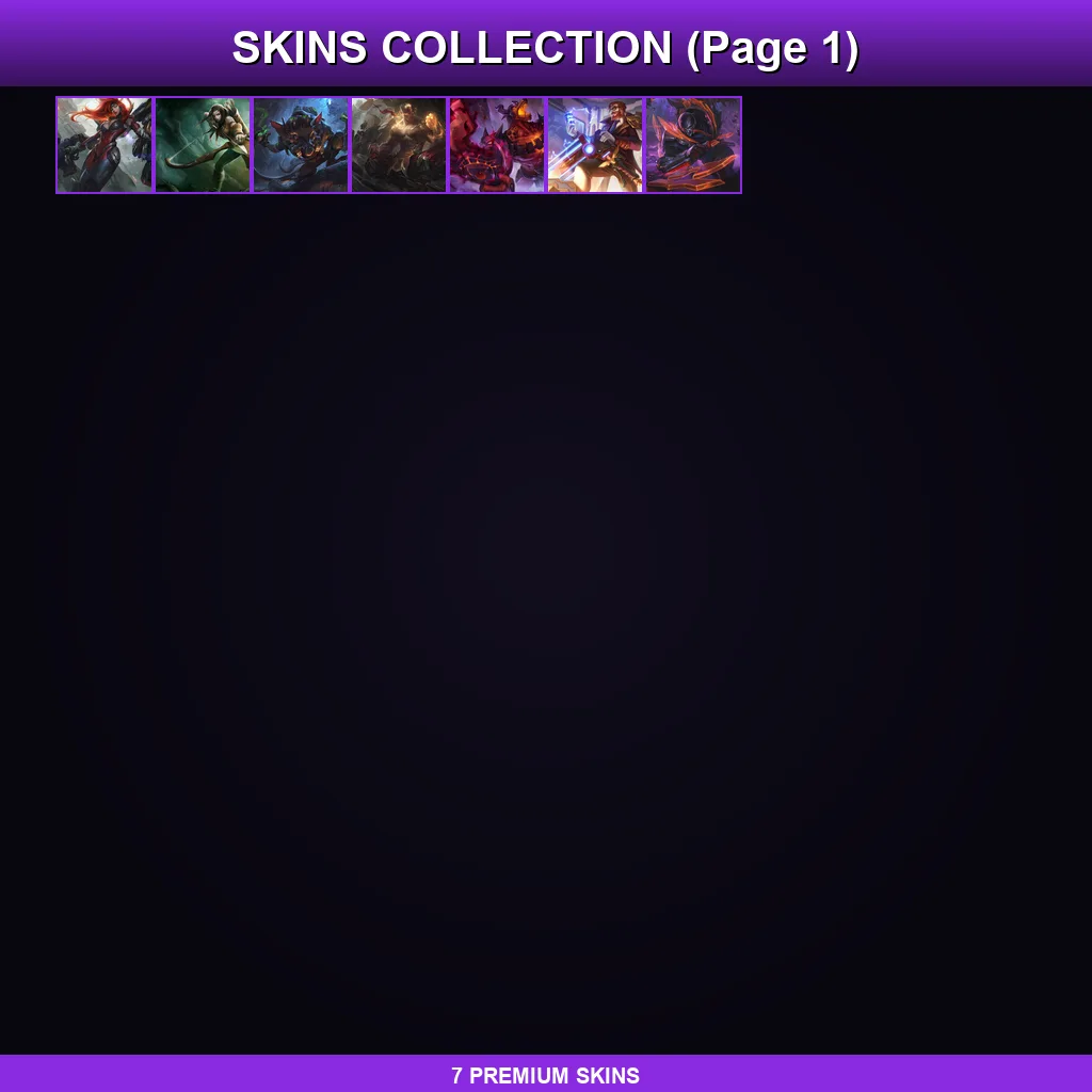 BR | Lv48 | Silver IV | 7 Skin | 33 Champ