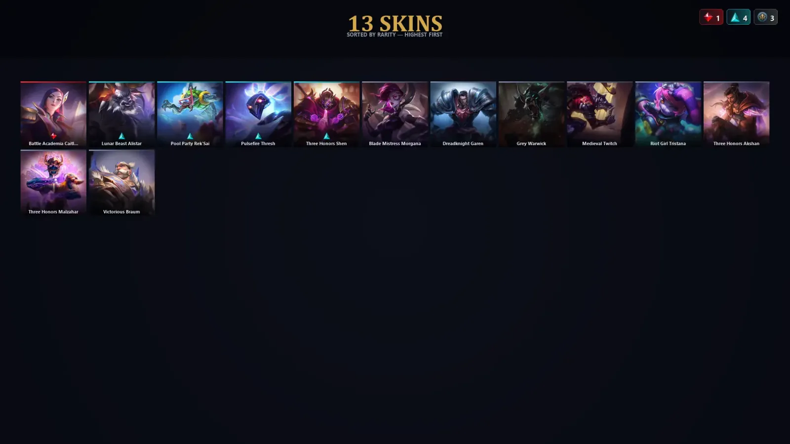 [LoL] | EUW | Level 51 | Gold II | 80 Champions | 13 Skins — LoL account
