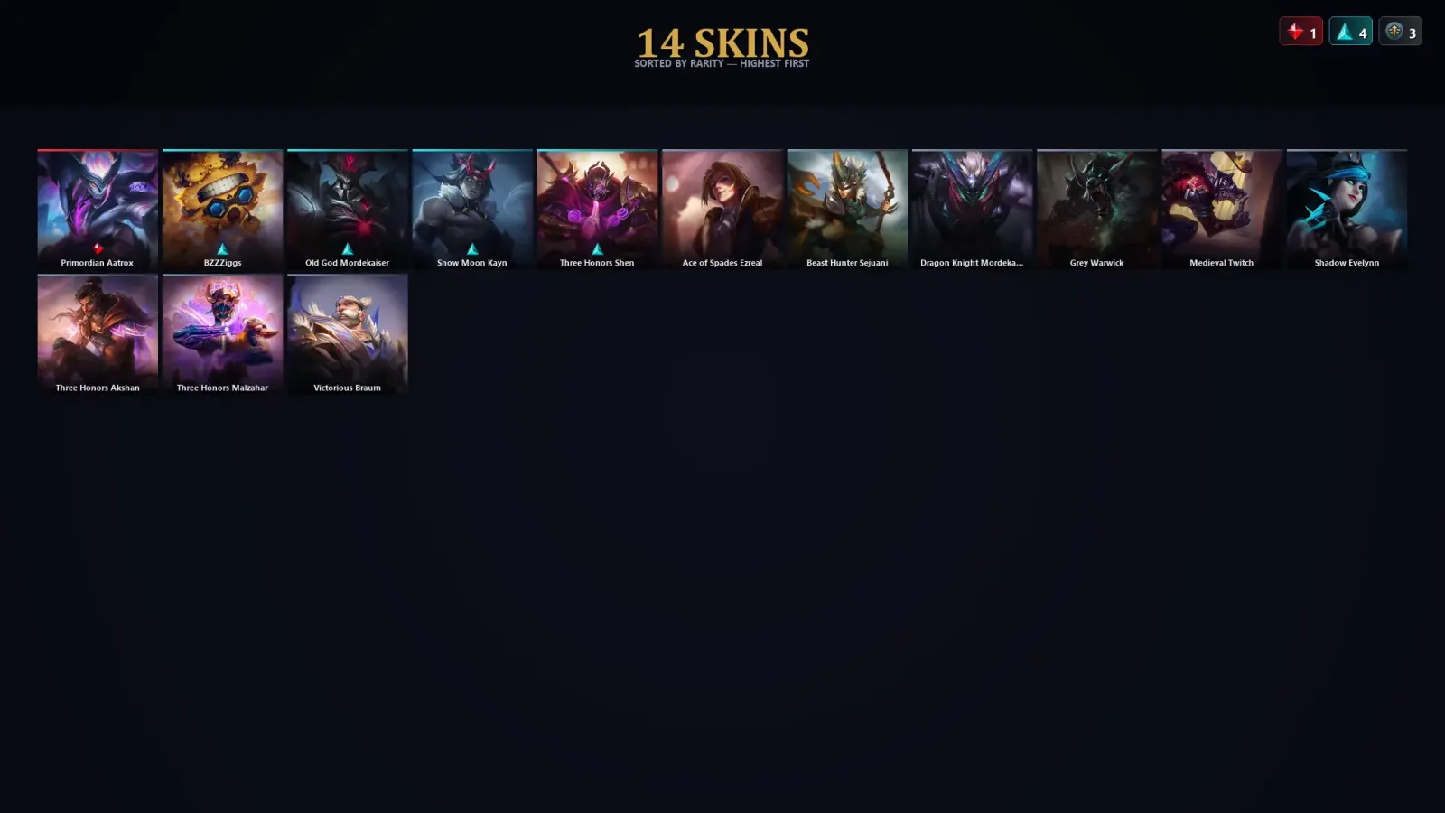 [LoL] | EUW | Level 54 | Emerald I | 69 Champions | 14 Skins