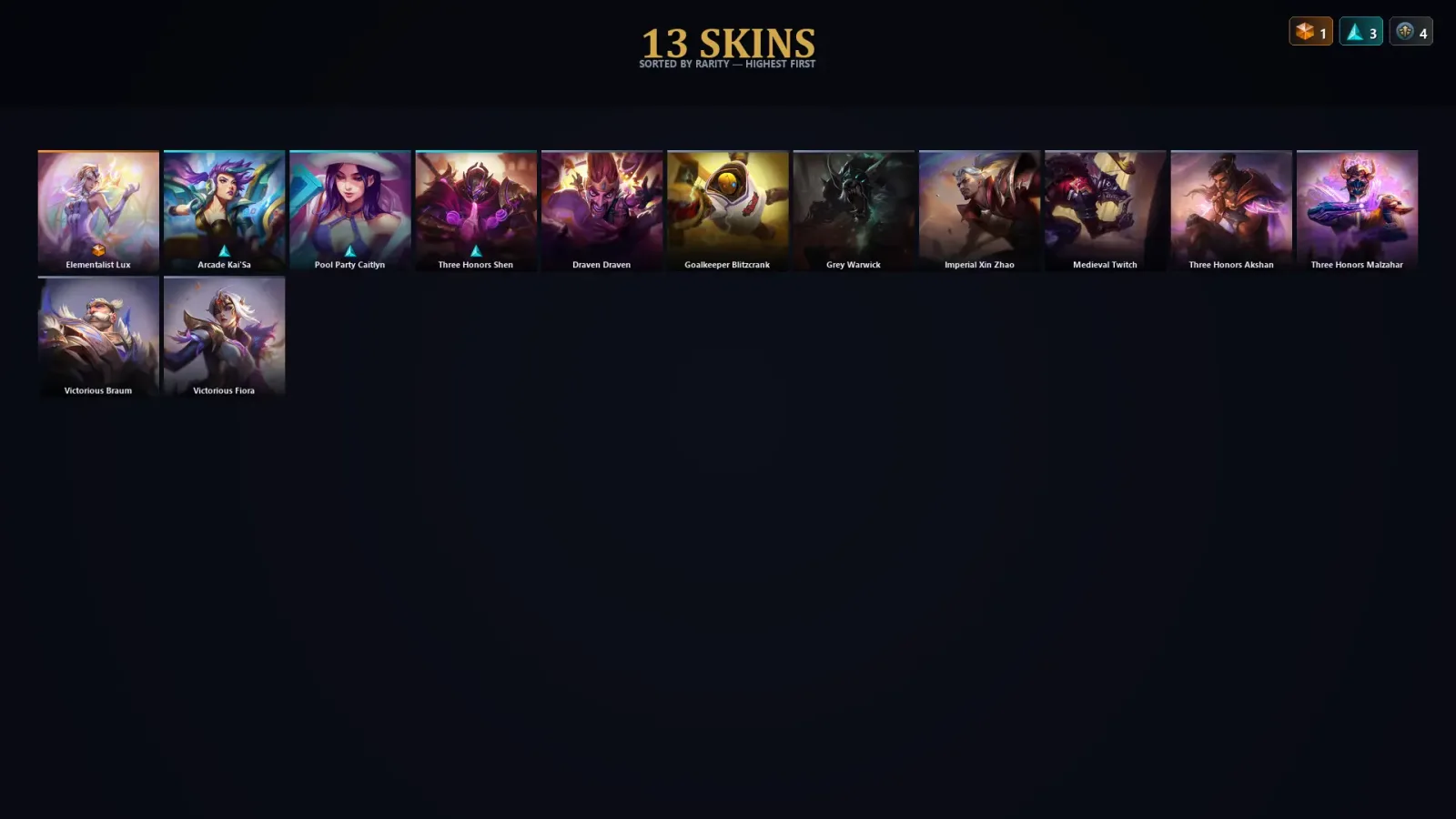 [LoL] | EUW | Level 60 | Emerald I | 65 Champions | 13 Skins