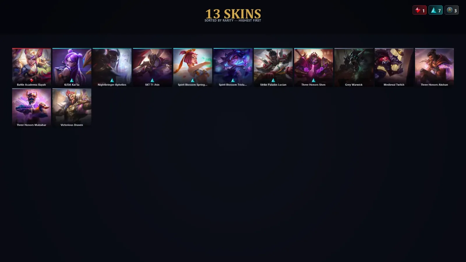 [LoL] | EUW | Level 64 | Platinum II | 92 Champions | 13 Skins | 21,529 BE — LoL account