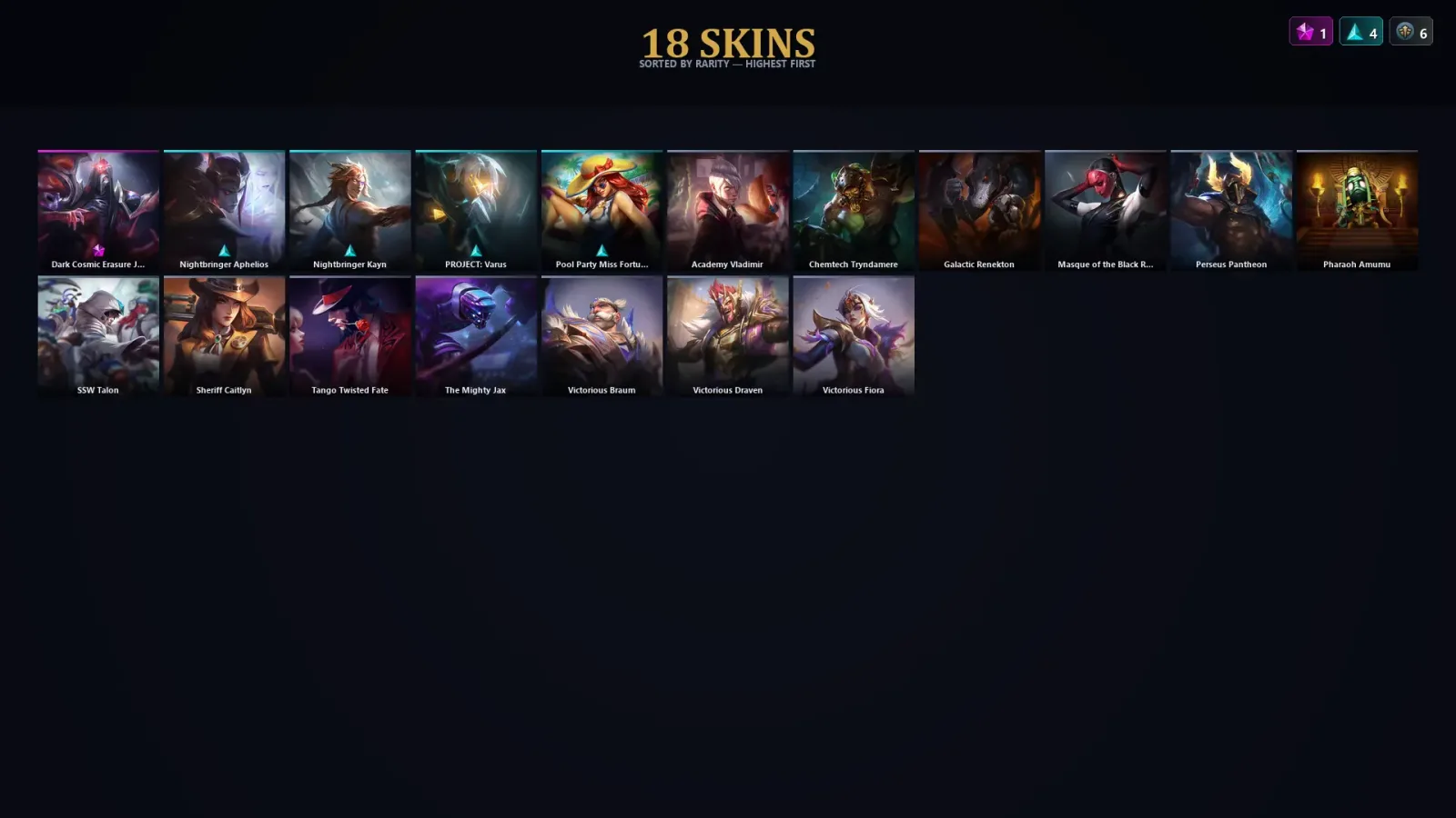 [LoL] | TR | Level 30 | Master | 122 Champions | 18 Skins — LoL account