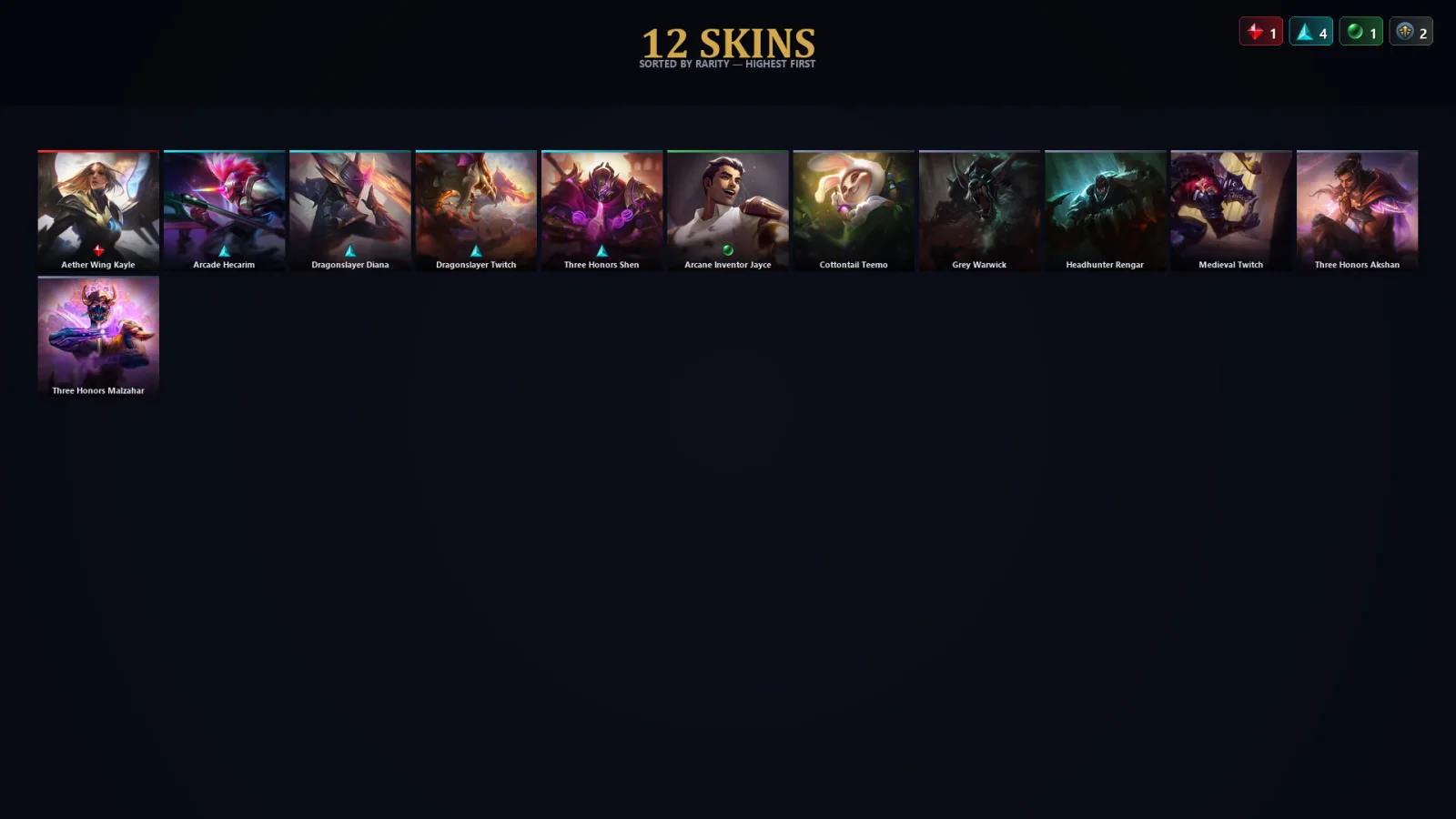 [LoL] | EUW | Level 48 | Diamond III | 61 Champions | 12 Skins