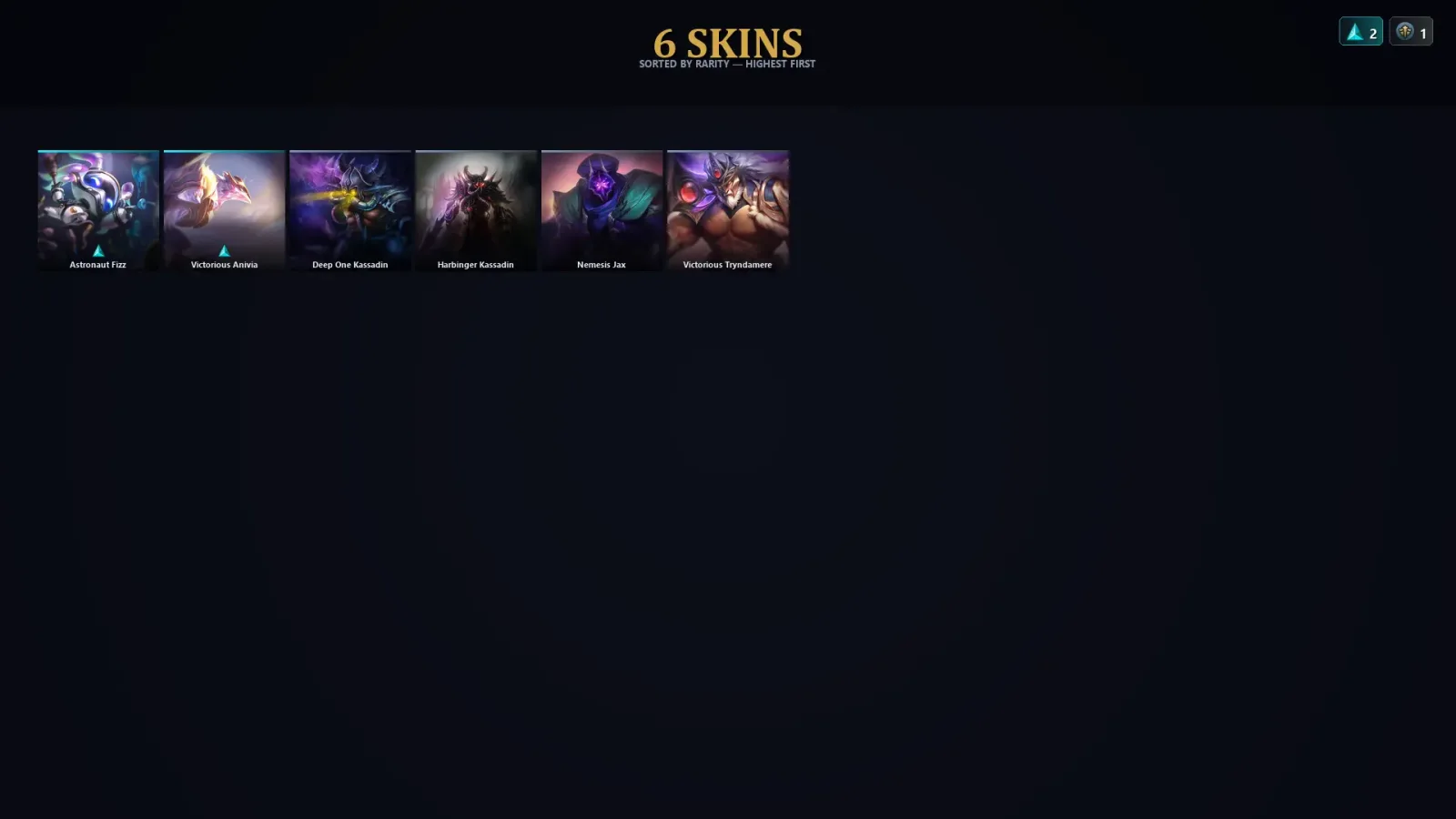[LoL] | EUW | Level 56 | Platinum IV | 51 Champions | 6 Skins | 12,725 BE